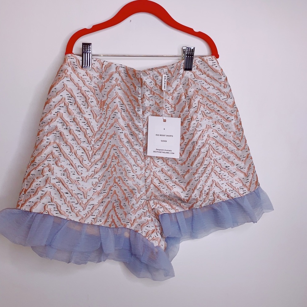 Shorts with ruffles/ matching TOP SOLD SEPERATELY